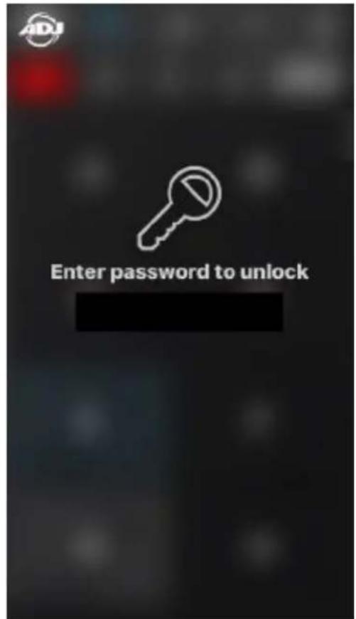 American DJ Airstream Wi-Fi Bar - SETTINGS - LOCK - 2