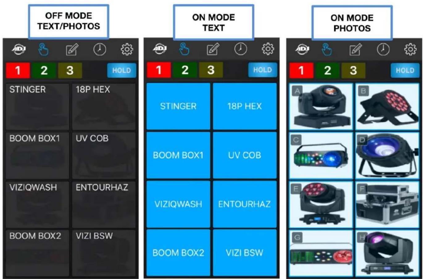American DJ Airstream Wi-Fi Bar - SETTINGS - PHOTO [continued] - 1