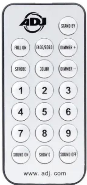 American DJ ECO UV Bar Plus IR - INFRARED REMOTE - 1