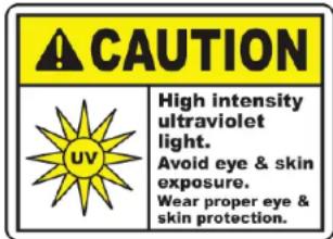 American DJ Startec UVLED 24 - Safety Precautions - 1