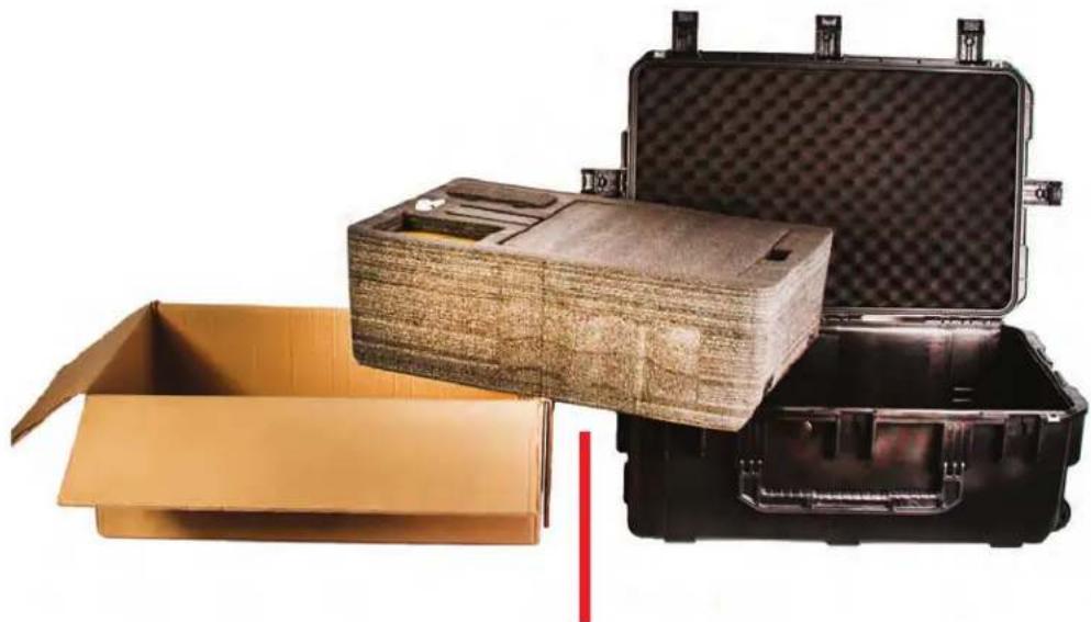 Ikan PT4900S-PEDESTAL - Foam Case - 1