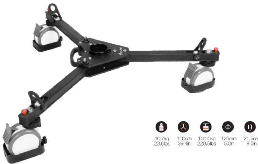 Ikan PT4900S-PEDESTAL - El-7007 Super dolly - 1