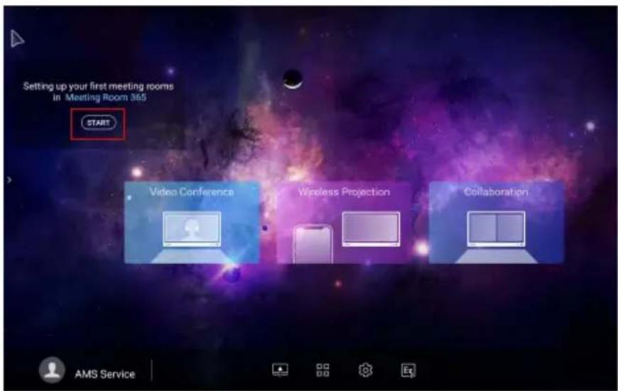 BENQ CS7501 - Adding Meeting Room 365 widget - 3
