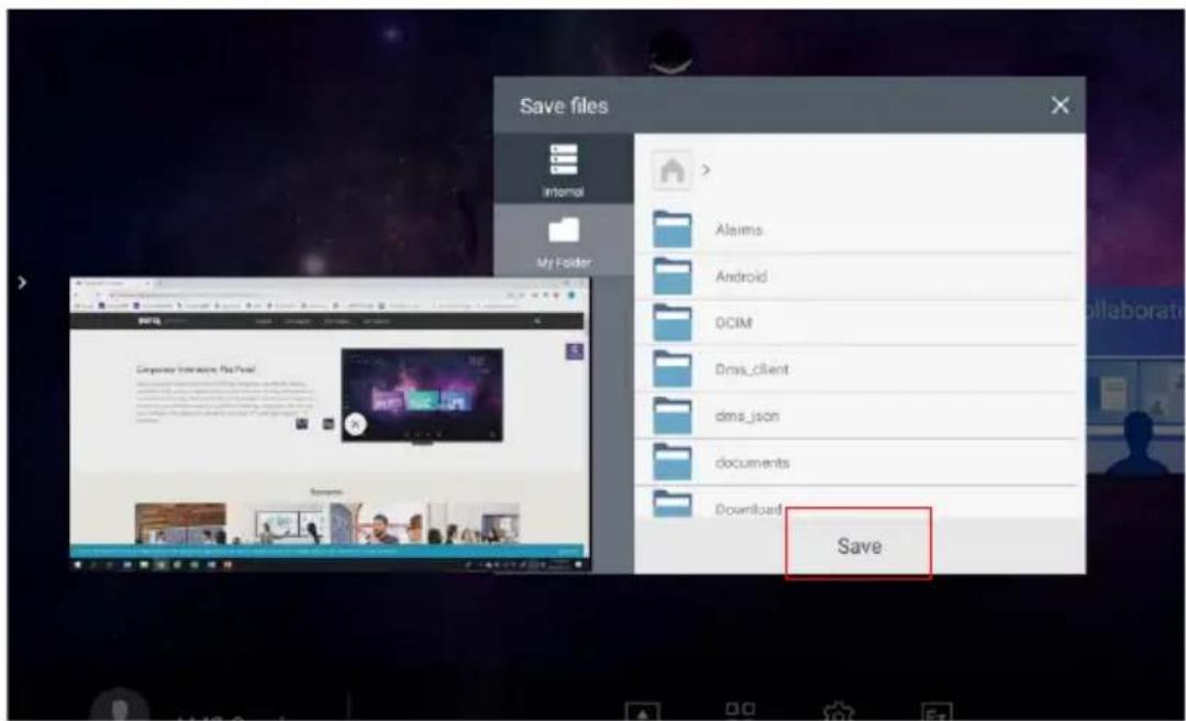 BENQ CS7501 - Select the external source or switch source. - 3