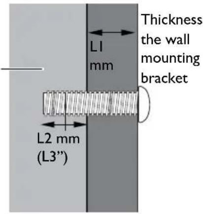 BENQ ST02S - Installing the display on a wall - 6