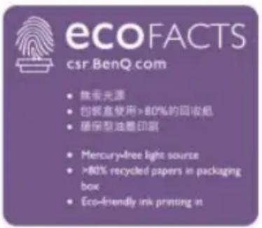 BENQ ST02S - BenQ ecoFACTS - 1