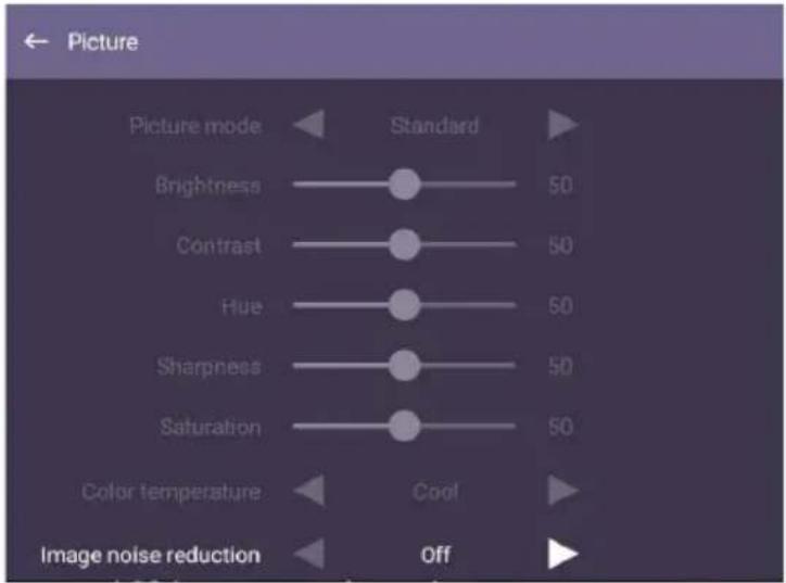 BENQ ST02S - Picture Settings - 1