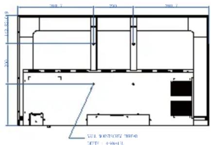 BENQ ST02S - Installing the display on a wall - 1