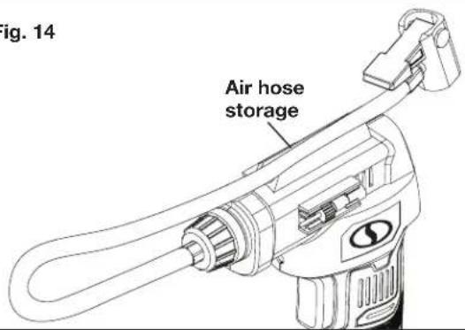 Auto Joe 24V-AJC-LTX - Air Hose + Adapters Storage - 1