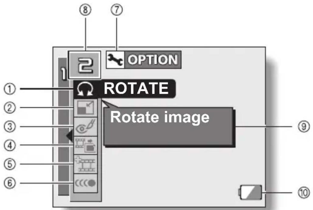 SANYO Xacti VPC-C6E - Overview of the Playback Setting Screens - 2
