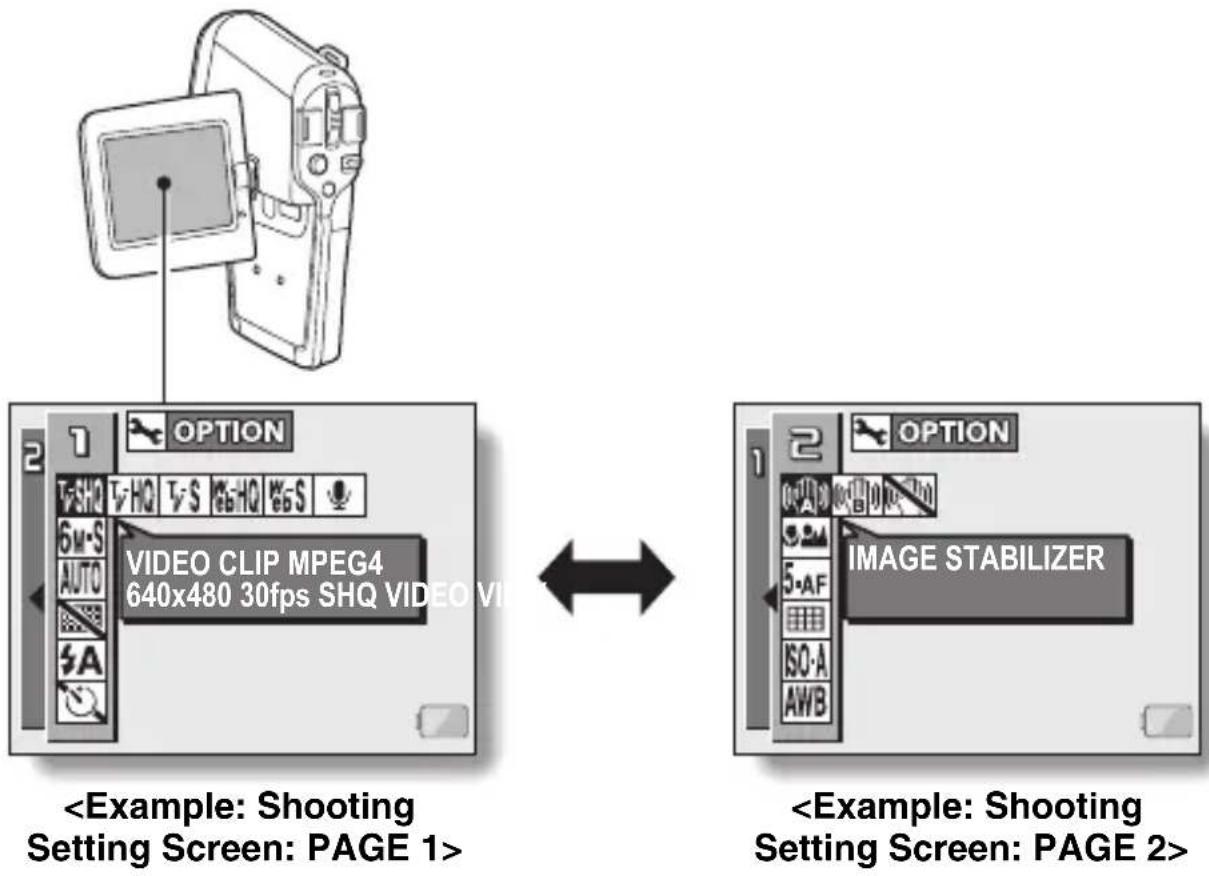 SANYO Xacti VPC-C6E - Twin menus for easy operation (see pages 50 and 74) - 1