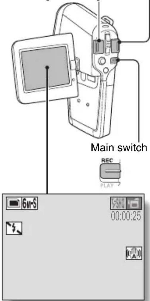 SANYO Xacti VPC-C6E - Shoot a still image while recording a video clip - 1