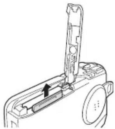SANYO Xacti VPC-C6E - Close the battery/card cover. - 1