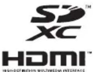 SD XC HDMI HIGH-DEFINITION MULTIMEDIA INTERFACE