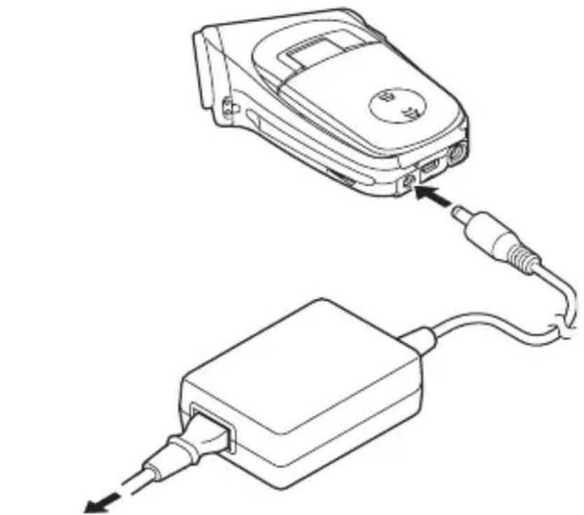 SANYO Xacti VPC-C40GX - Using a power outlet - 1