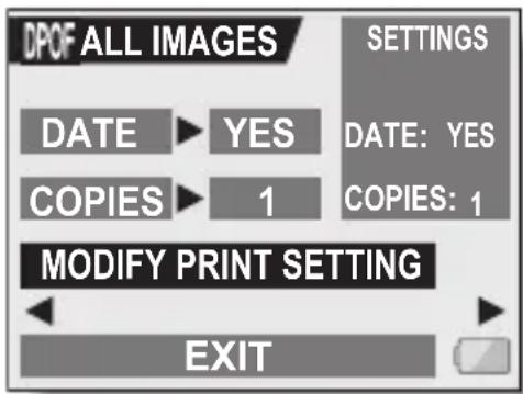 SANYO Xacti VPC-C40GX - Changing the print settings - 1
