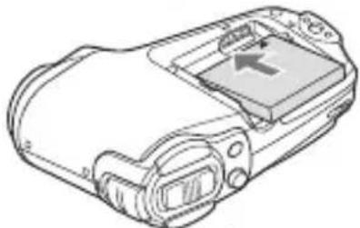 SANYO Xacti VPC-C40GX - Insert the battery pack. - 2