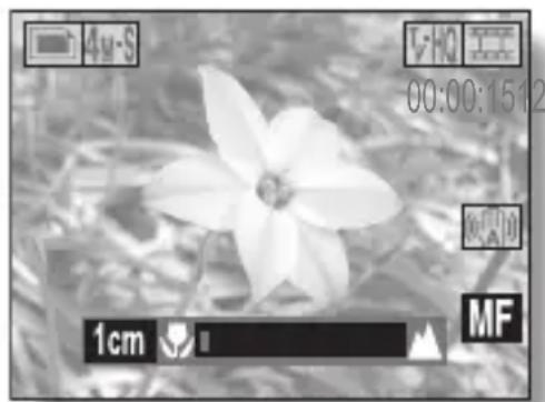SANYO Xacti VPC-C40GX - How to use the manual focus - 1