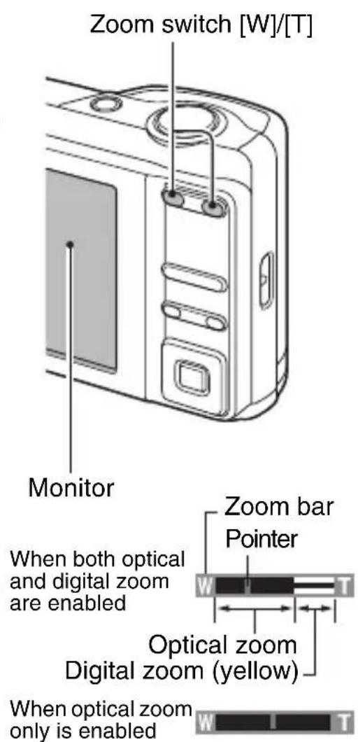 SANYO VPC-S122GX - Using the zoom - 1
