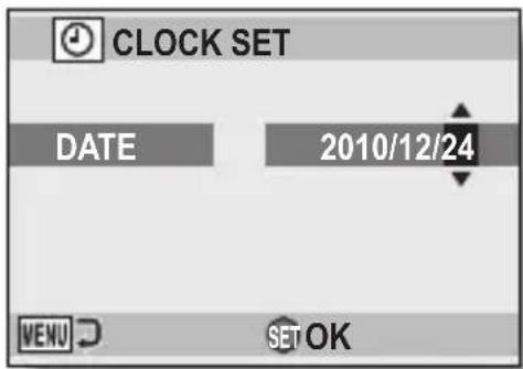 SANYO VPC-S122GX - Set the date. - 1