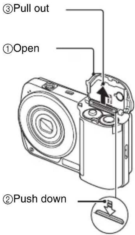 SANYO VPC-S122GX - Keep your finger on the card until it is completely inserted or released. - 1