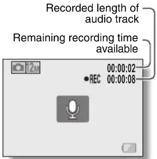 SANYO VPC-S122GX - Capture a still image with a voice memo - 1