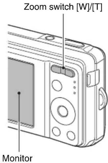 SANYO VPC-E10GX - USING THE ZOOM - 1
