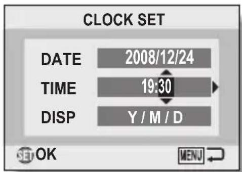 SANYO VPC-E10GX - Set the date and time. - 2