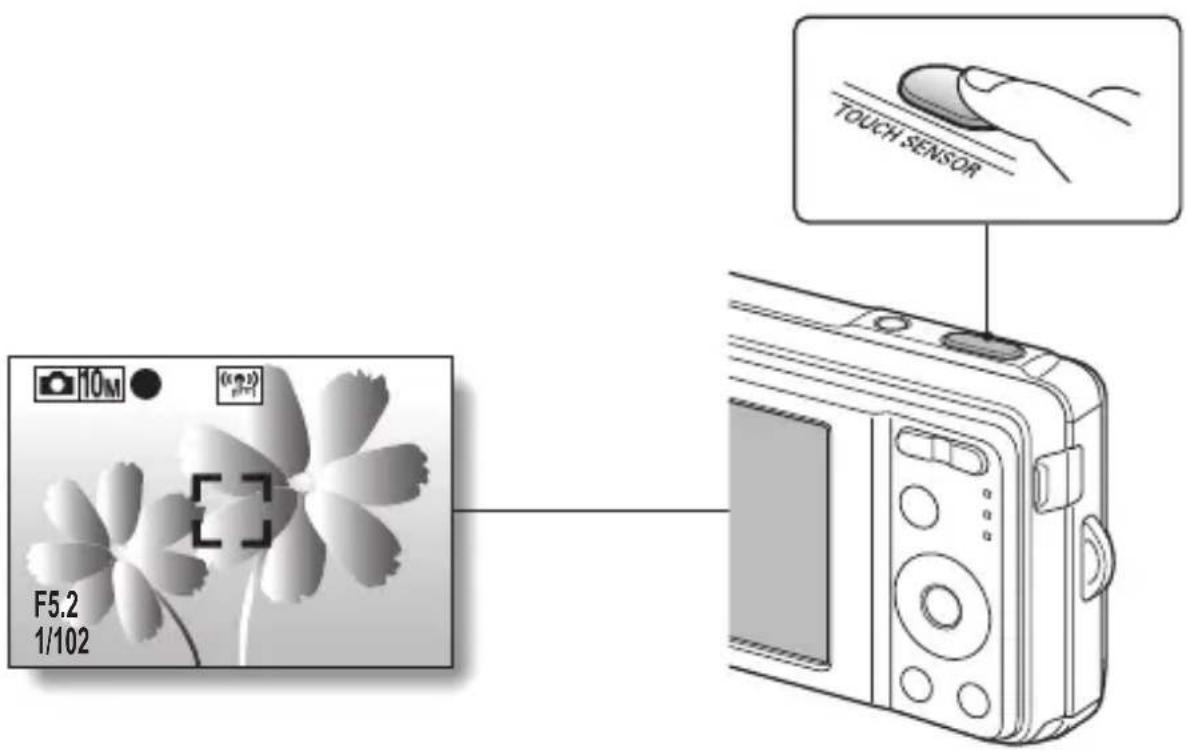 SANYO VPC-E10GX - You'll never miss a photo opportunity, thanks to the quick focus: Touch focus (page 69) - 1