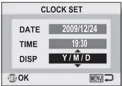 SANYO VPC-X1200GX - Set the date and time. - 3