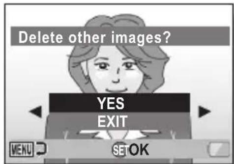 Delete other images? YES EXIT VEMU SETOK