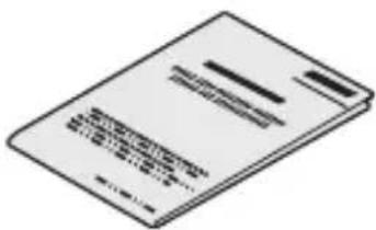 Scanned image of a document with visible text and symbols, likely a form or template label.