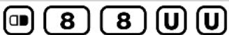 Intermec CN4NI - Standard Characters - 21
