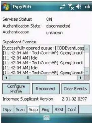 Intermec CN4NI - To use iConnect to verify network status - 3