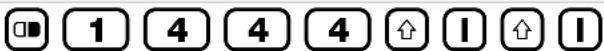 Intermec CN4NI - Standard Characters - 35