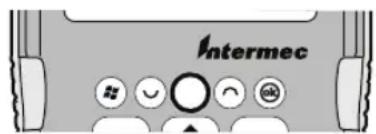 Intermec CN4NI - Using the Windows Mobile Application Keys - 1