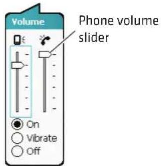 Intermec CN4NI - To adjust the volume of the front speaker - 1