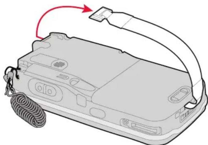 Intermec CN4NI - To change the battery - 1