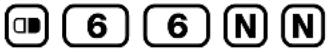 Intermec CN4NI - Standard Characters - 14