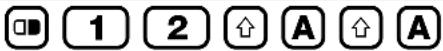 Intermec CN4NI - Standard Characters - 27