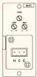 TOA U-01F - M-41S Microphone Input with Mute-Send - 1