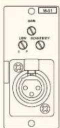 TOA U-13S - M-51 Series Microphone Input with Voice Gate - 1