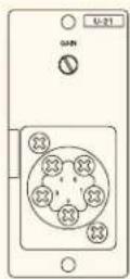 TOA U-01S - U-21S Unbalanced Line Input with Remote Volume Control - 1