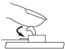 TOA SX-200IP - - Inserting a flat cable - 5
