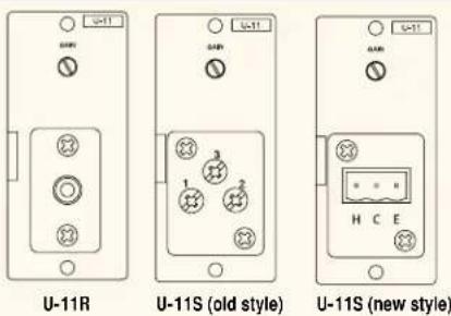 TOA U-11R - U-11 Series Unbalanced Line Input with Mute-Receive - 1