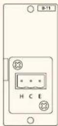 TOA S-02S - B-11S Balanced Line Input with Mute-Receive - 2