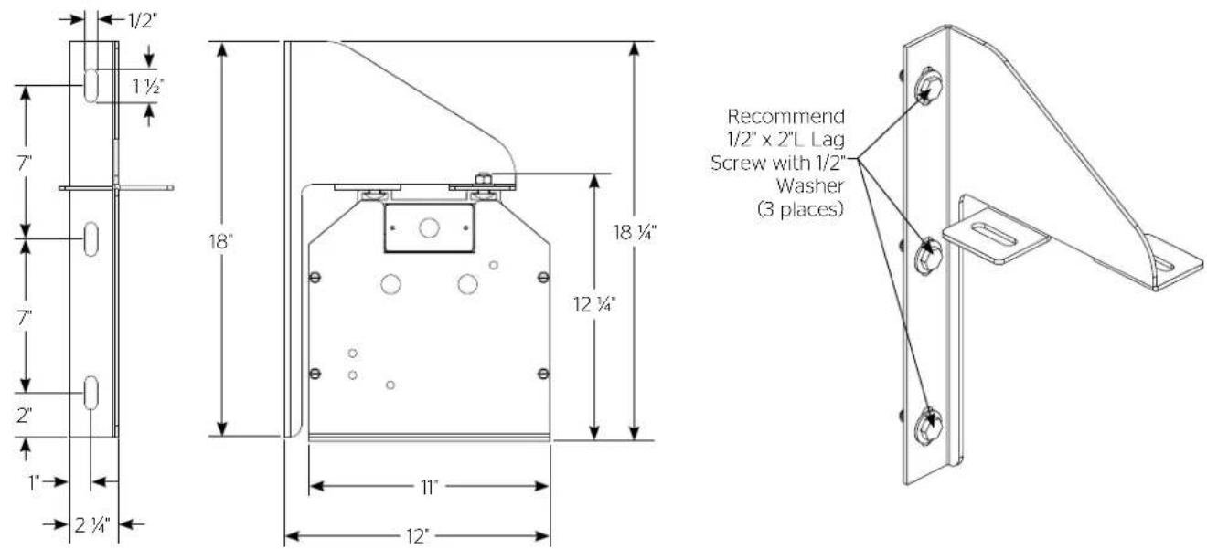 DA-LITE Wireline Advantage 29742 - Case Installation (continued) - 5
