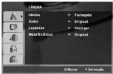 LINGUA Idiema Árda Legendas Meso Do Disco Portugada Original Destiger Original © Mover P Seleção