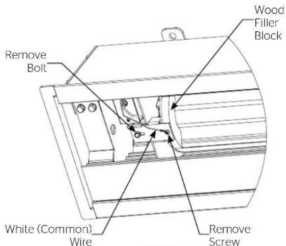 DA-LITE Wireline Advantage 29743G - Case Installation (continued) - 1