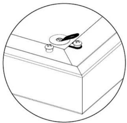 DA-LITE Parallax 29847V - CAUTION: Handle screen surface with care. See Material Handling Guidelines. - 3